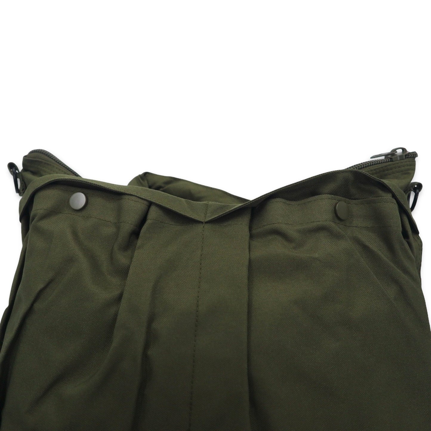 US ARMY 米軍 ヘルメットバッグ 2WAY ショルダーバッグ カーキ ミリタリー 8415-07-811-3880 YMCL KY 未使用品