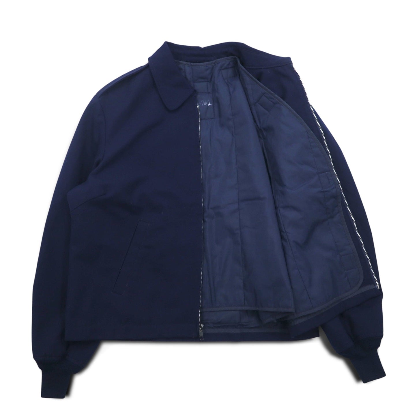 US AIR FORCE 米軍 90年代 USAF フライトジャケット L ネイビー ライナー着脱式 ミリタリー 8410-01-299-9552