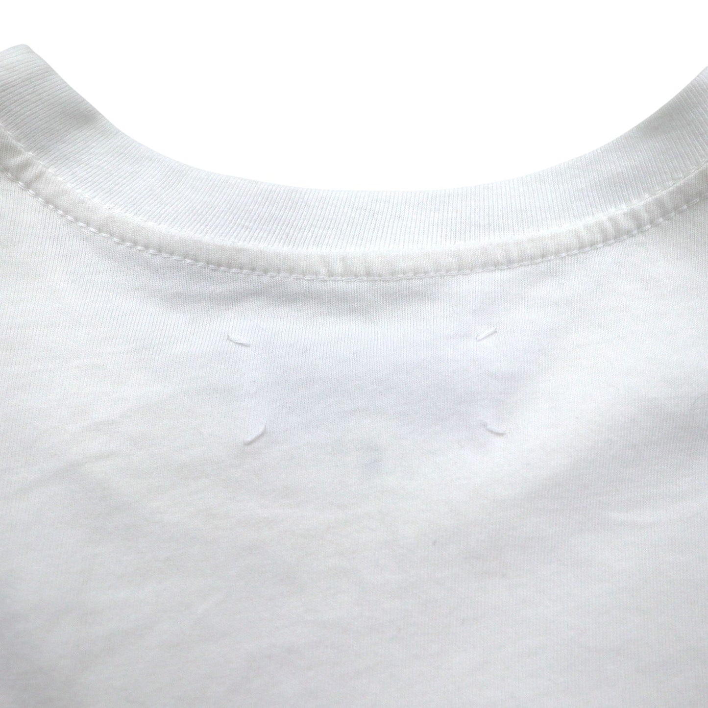 Maison Margiela ライン1 グラフィックプリント Tシャツ XL ホワイト コットン イタリア製