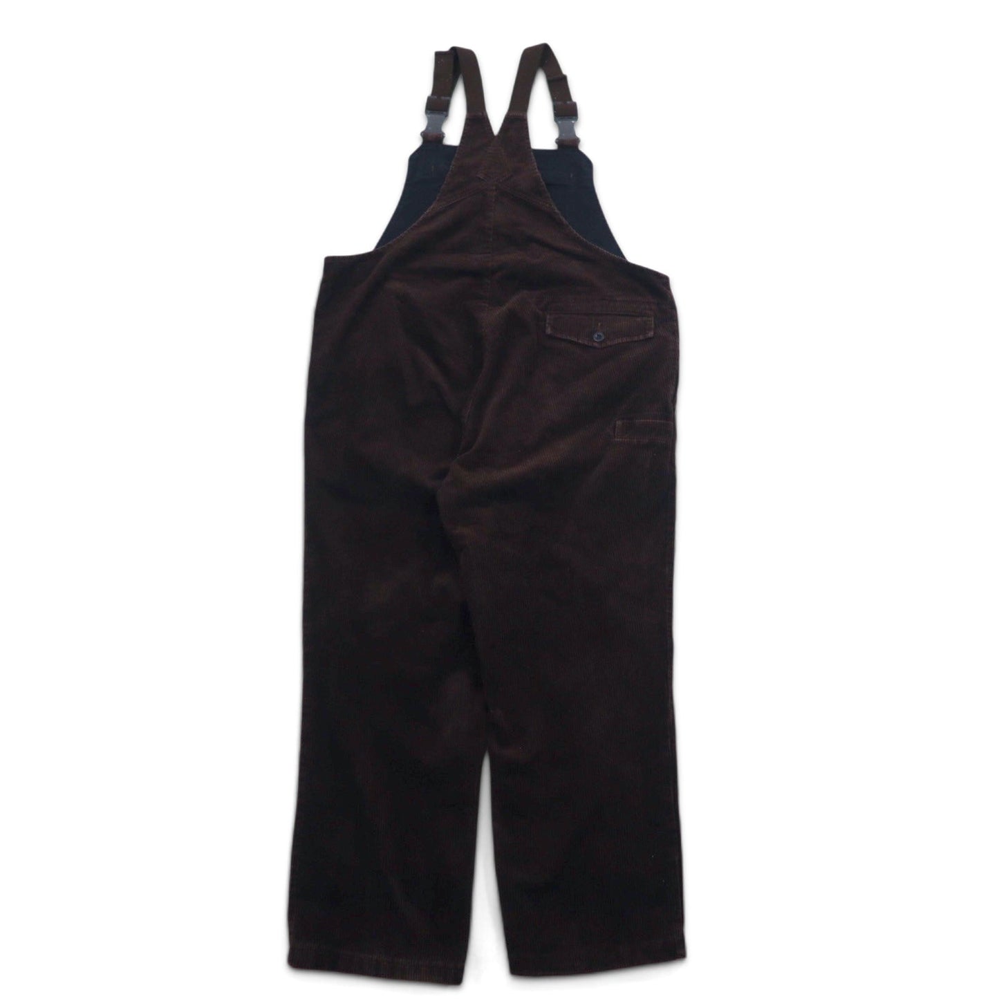 80年代 K-BRAND コーデュロイ オーバーオール サロペット XXL ブラウン コットン