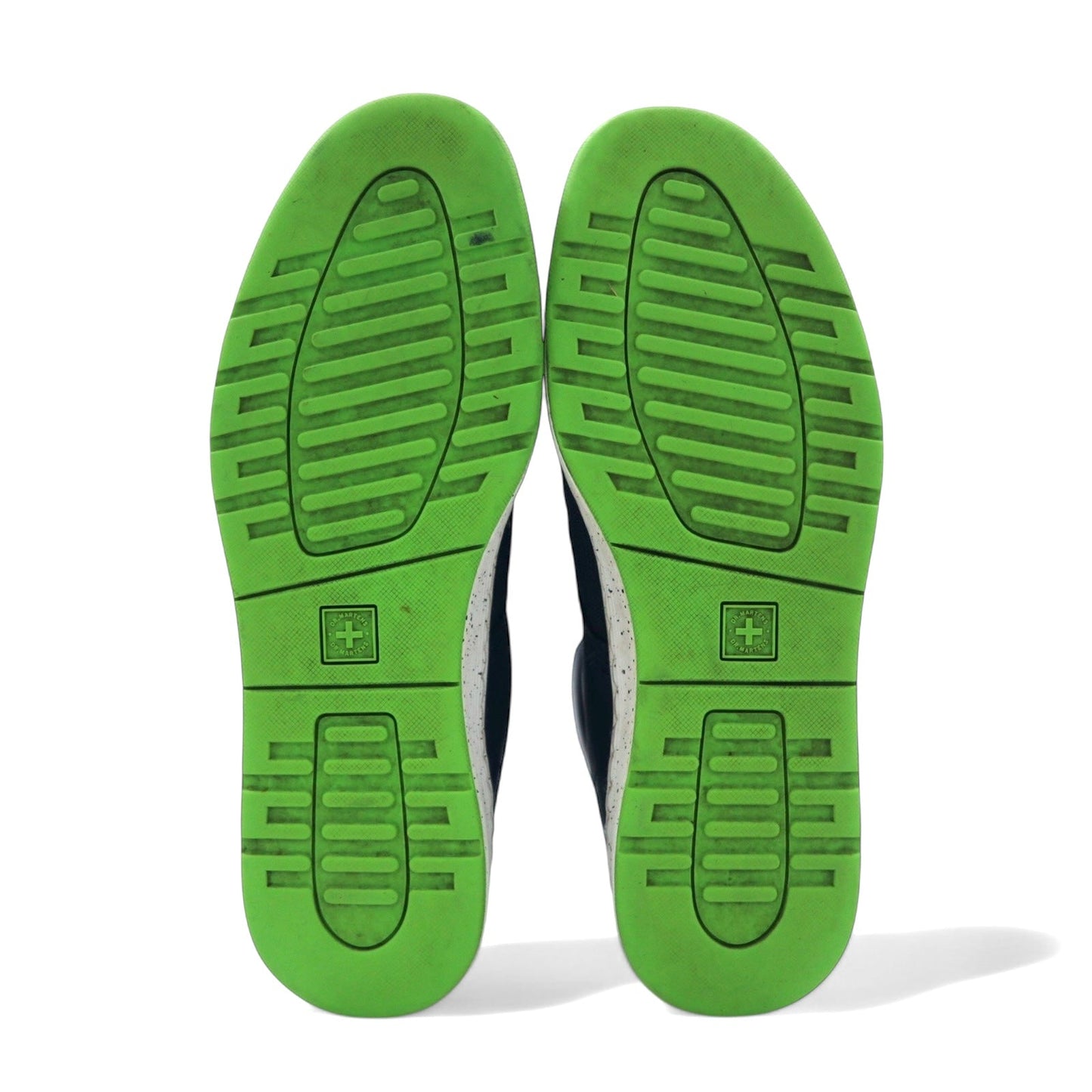 Dr. Martens 8ホール レースアップブーツ スニーカー 30cm ネイビー レザー CORDURA コーデュラナイロン RIGAL