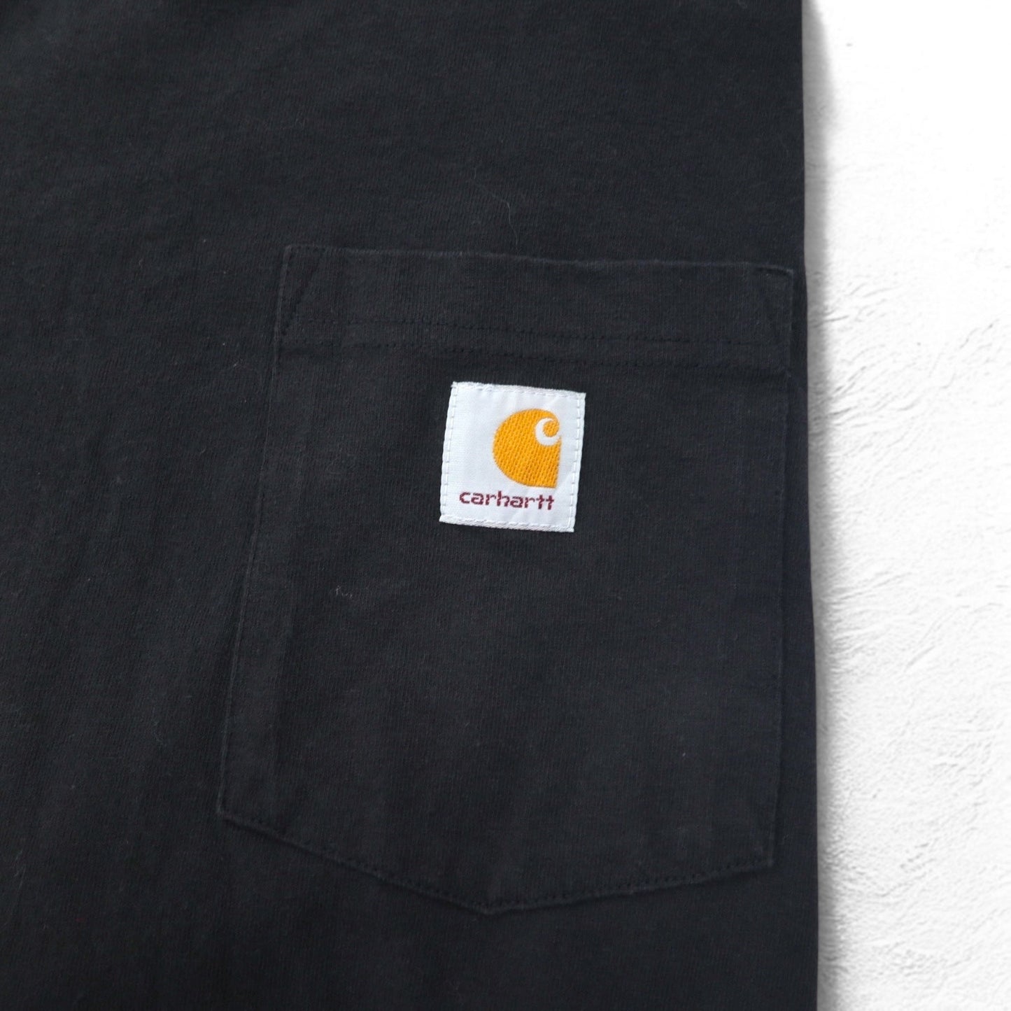 carhartt ポケット Tシャツ ポケTee XL ブラック コットン ORIGINAL FIT グアテマラ製