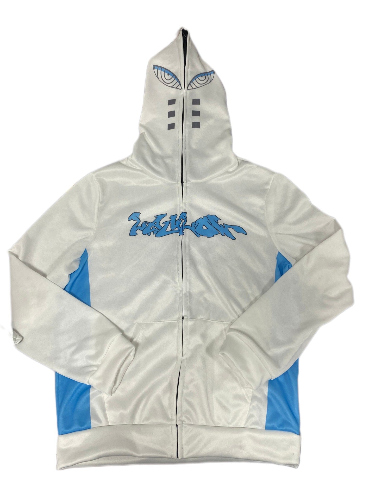 Foreign trade bapeGengar Ghost Stone Gengar Harajuku 3D digital printing sweater zipper to the end hoodie Y2K