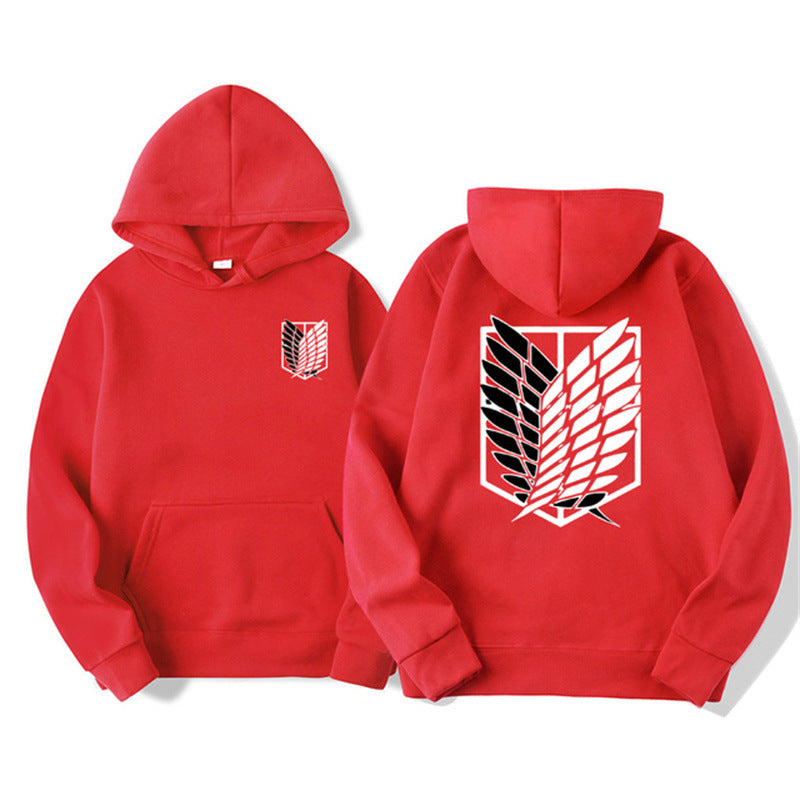 2023 Attack on Titan printed  hoodie sweatshirt