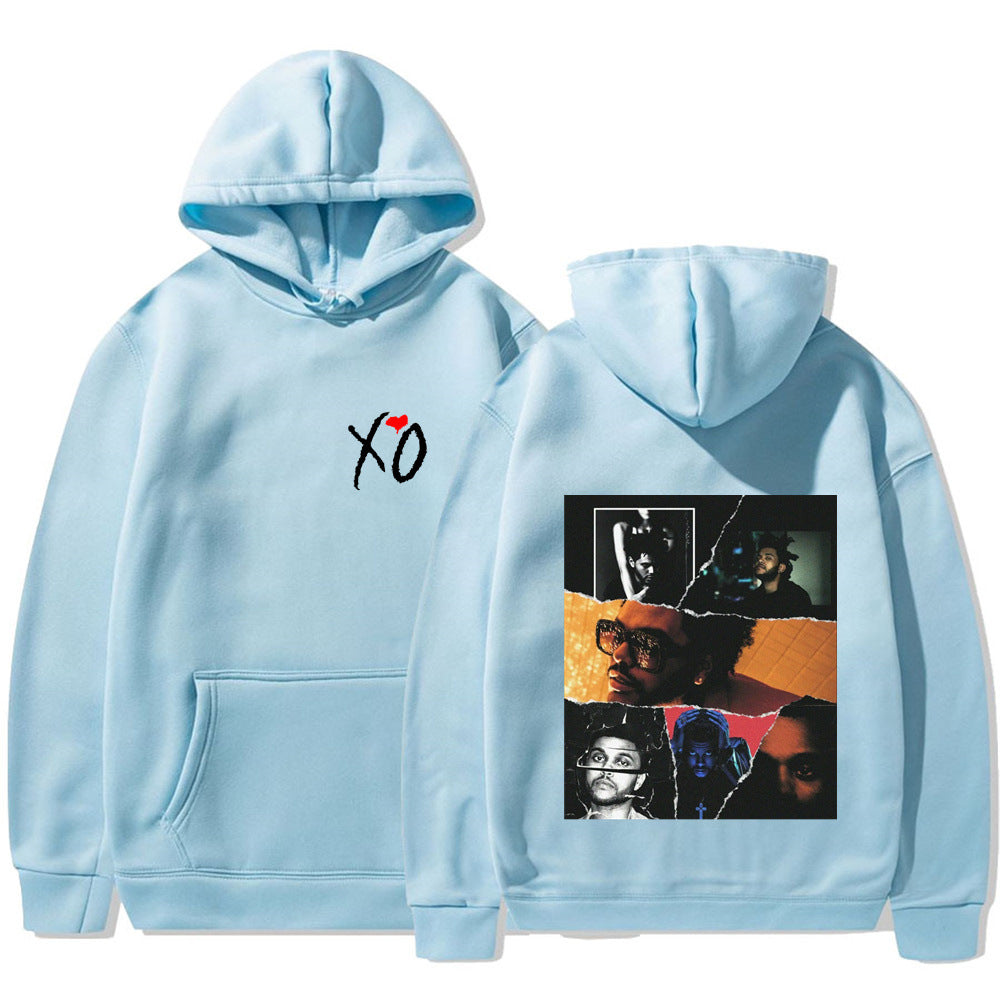 Retro The Weeknd Graphic Hoody After Print Hoodie Fashion Casual Sweatshirt