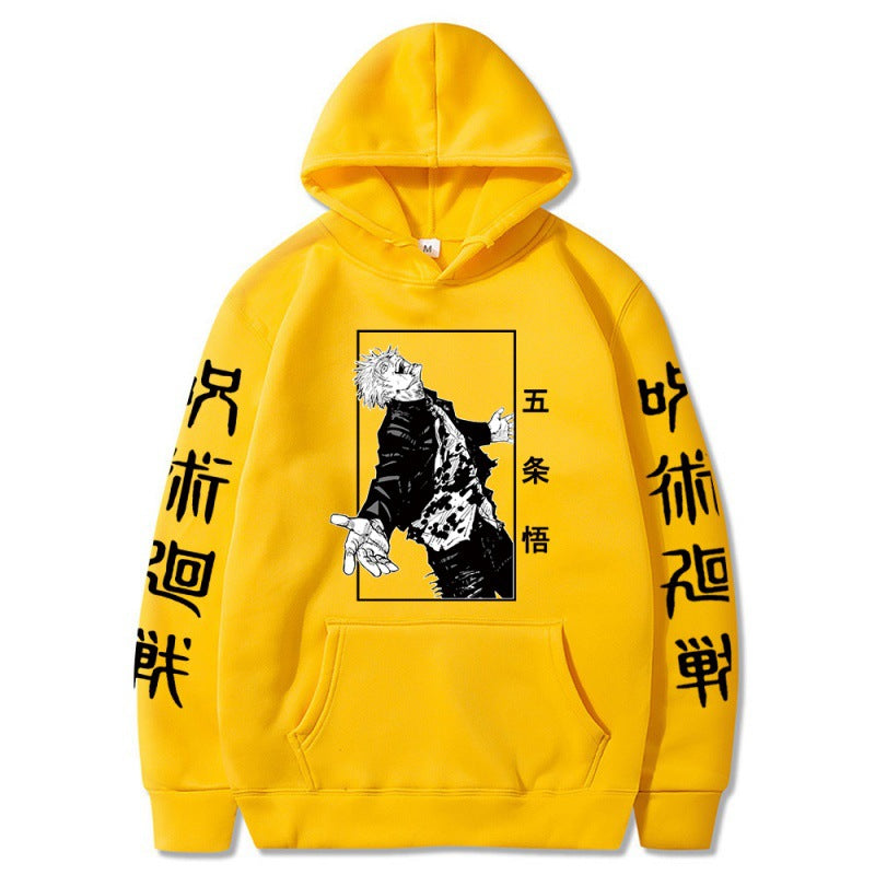 2021 Japanse Anime Hoodies Jujutsu Kaisen Satoru Gojo Grafische Hoodie Sweatshirts Mannelijke