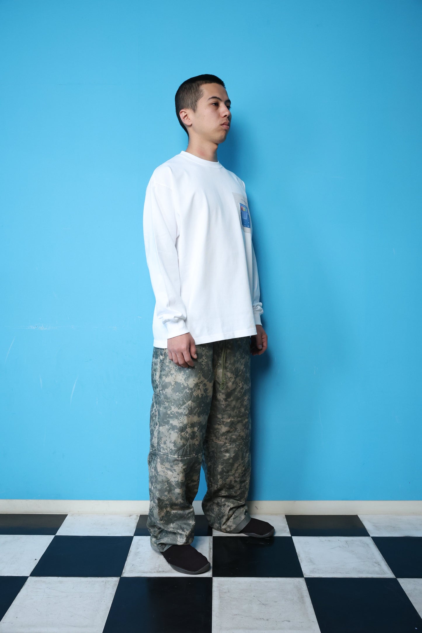 REBUILD L/S TEE(WHITE)