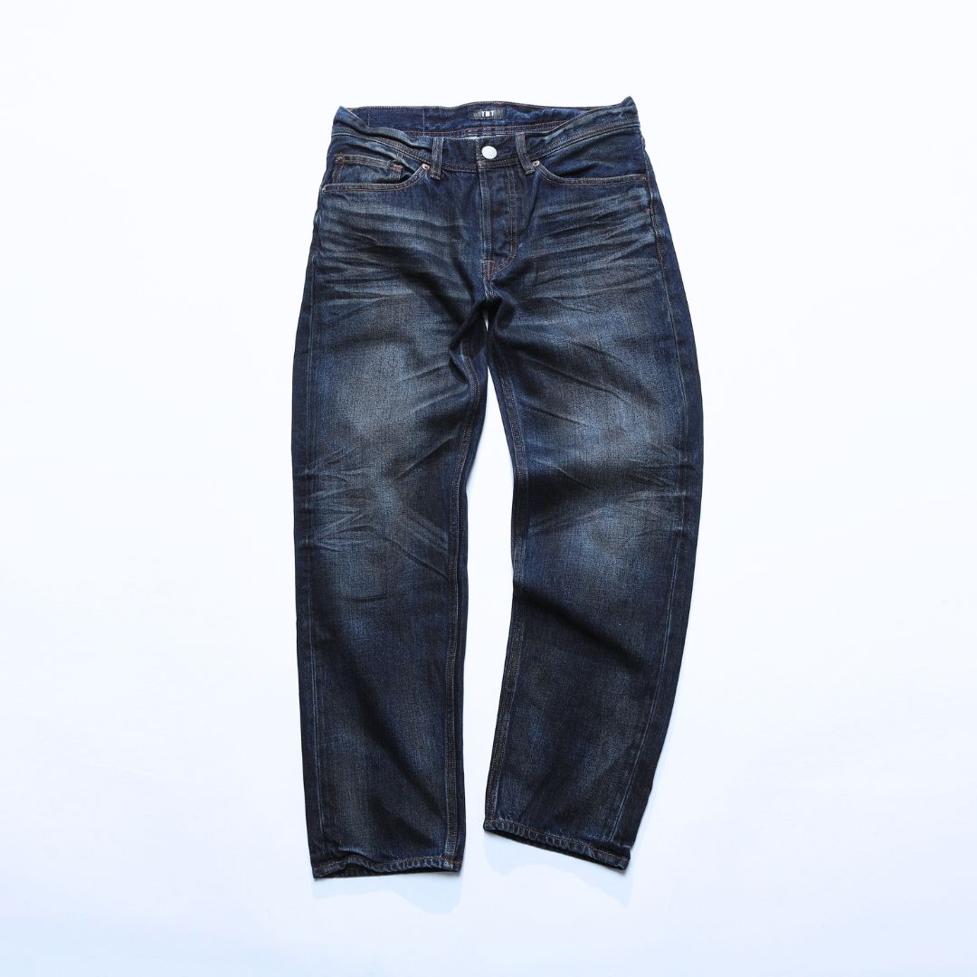 12oz SOFT DENIM 5P STRAIGHT/INDIGO