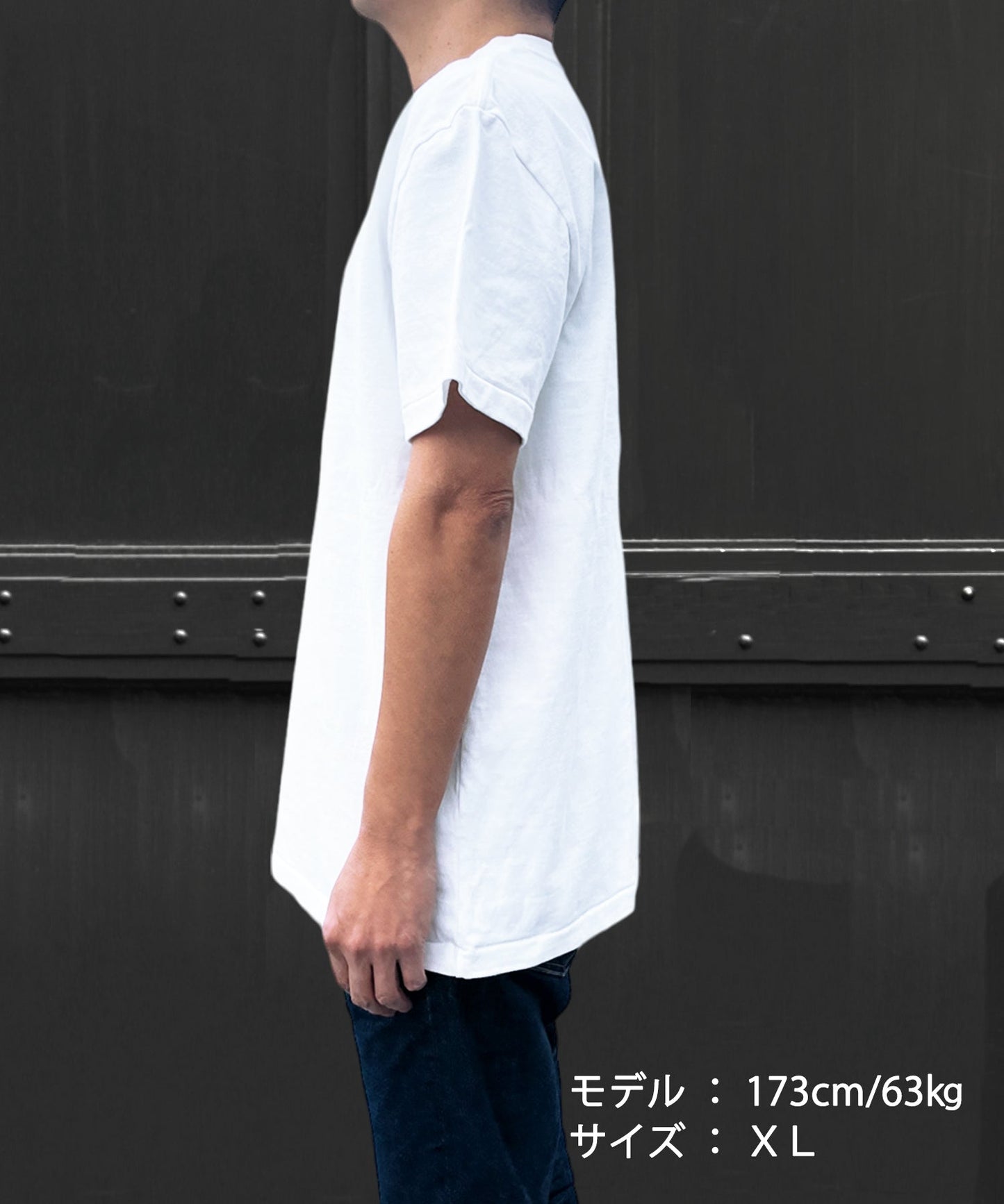 INDIGO COTTON JERSEY S/S TEE/INDIGO