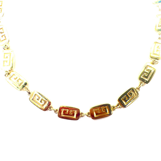 GIVENCHY 2WAY ネックレス チョーカー ブレスレット ゴールド  Gロゴモチーフ ヴィンテージ オールド