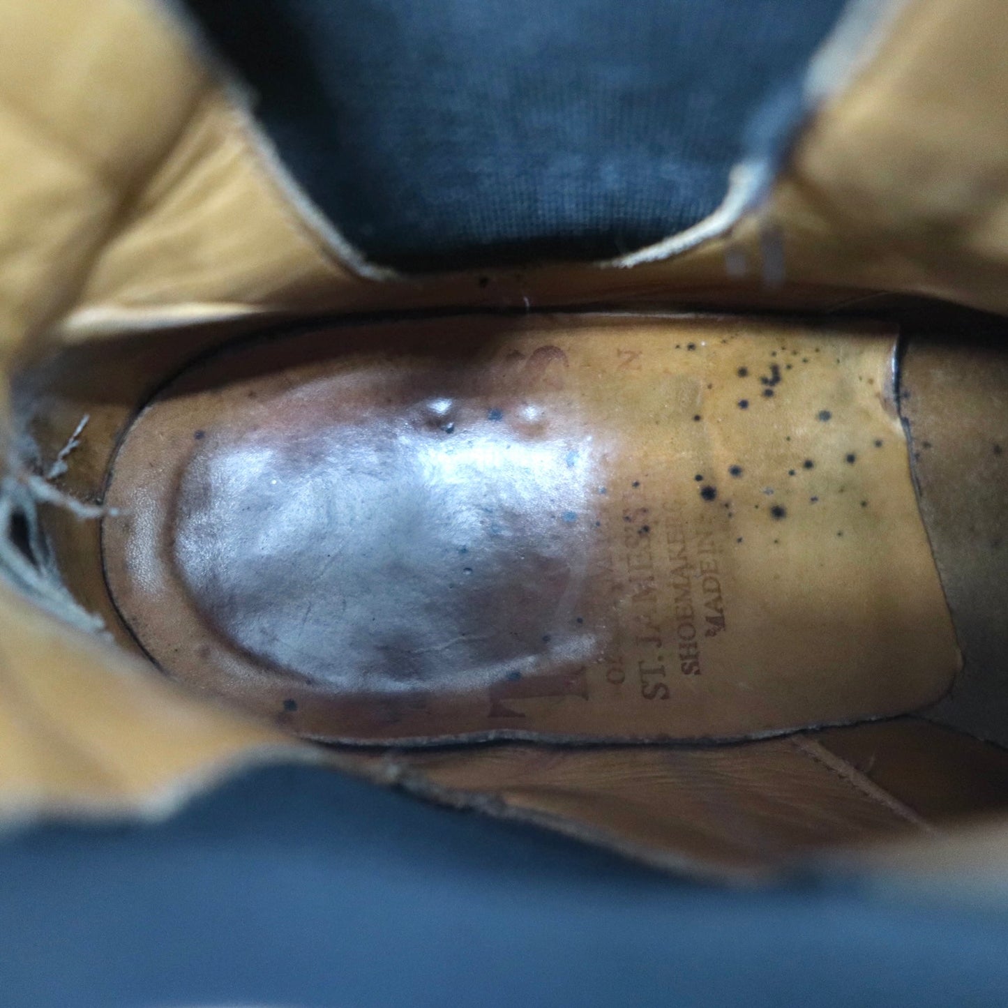 Tricker's St.James Collection サイドゴアブーツ 24cm レザー イングランド製