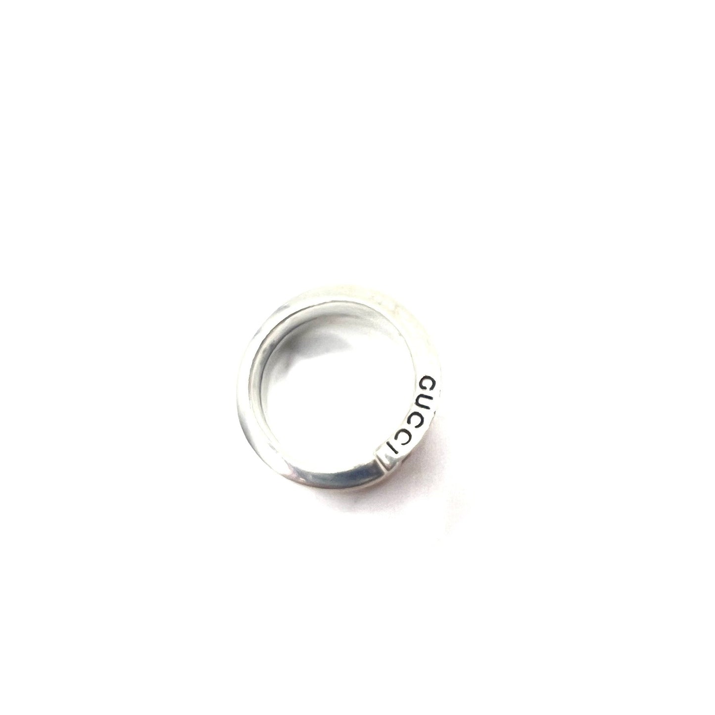 GUCCI スパイラル スネーク Gロゴ リング 指輪 10号 SILVER 925 シルバー SPIRAL G RING イタリア製