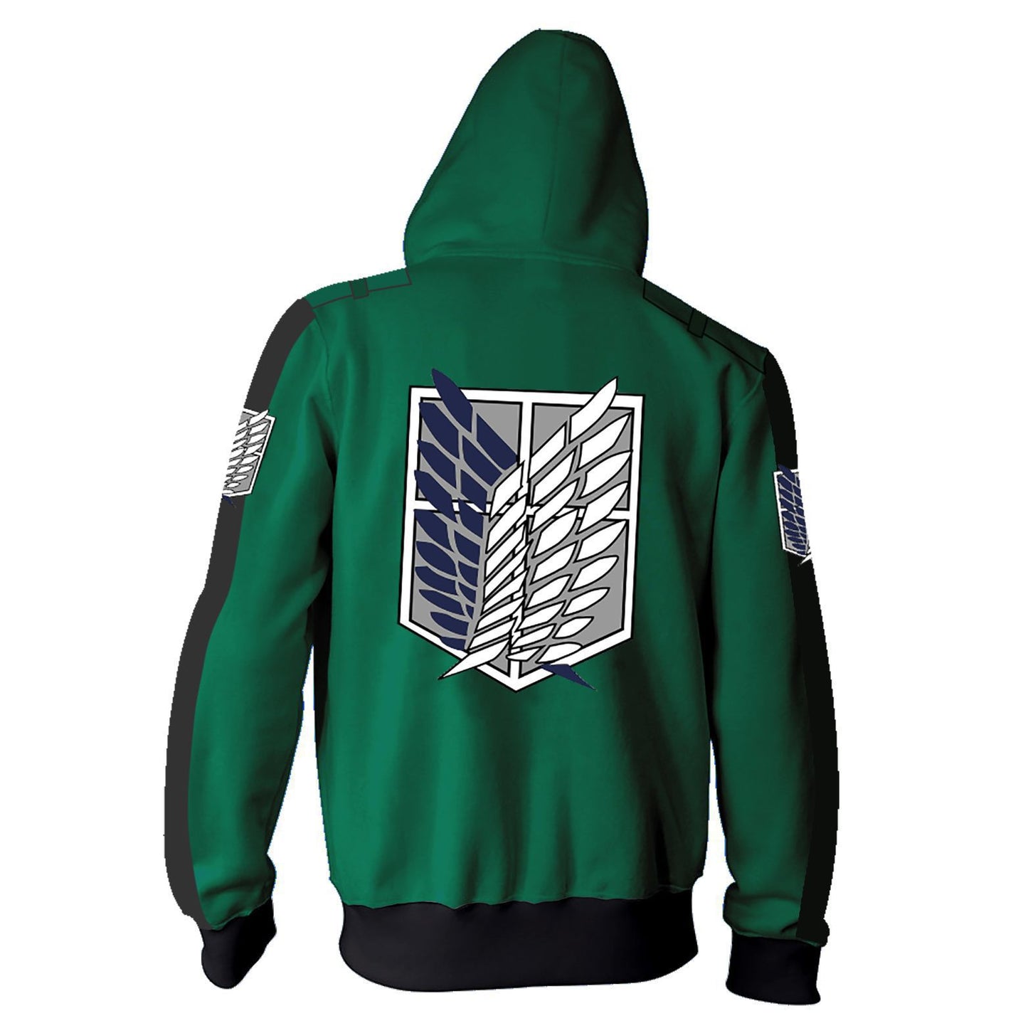 New Attack on Titan series, 3D printed sweatshirts, cosplay coat