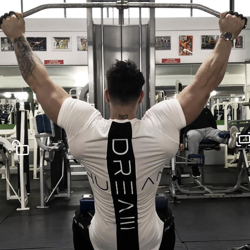 Muscle Brothers Fitness T-shirt Quick Dry Color Matching Sports Leisure Foreign Trade Cross-border Moisture Wicking Running Basketball High Elasticity