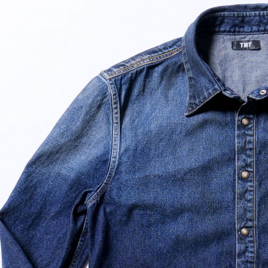 【10月限定価格】10oz DENIM SHIRTS（VINTAGE FINISH）