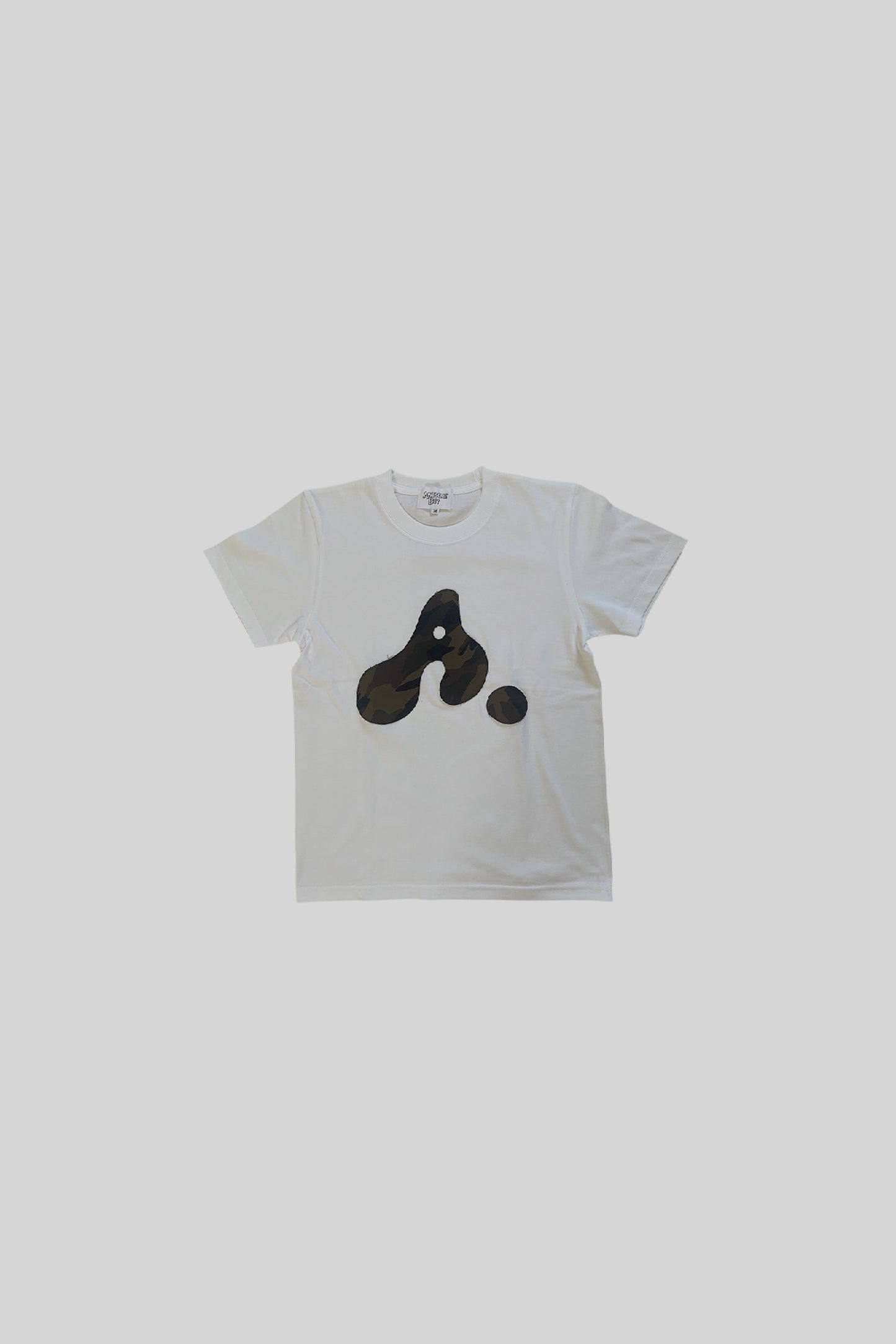 WOMAN's "A" LOGO TEE(CAMO 4)