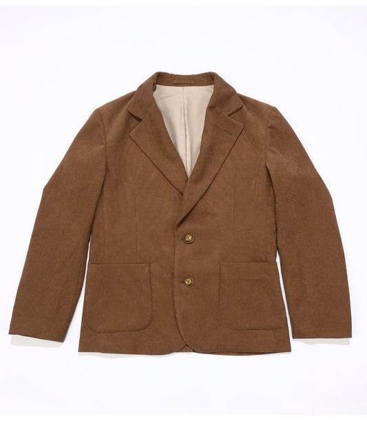 CORDUROY SINGLE JACKET／BROWN