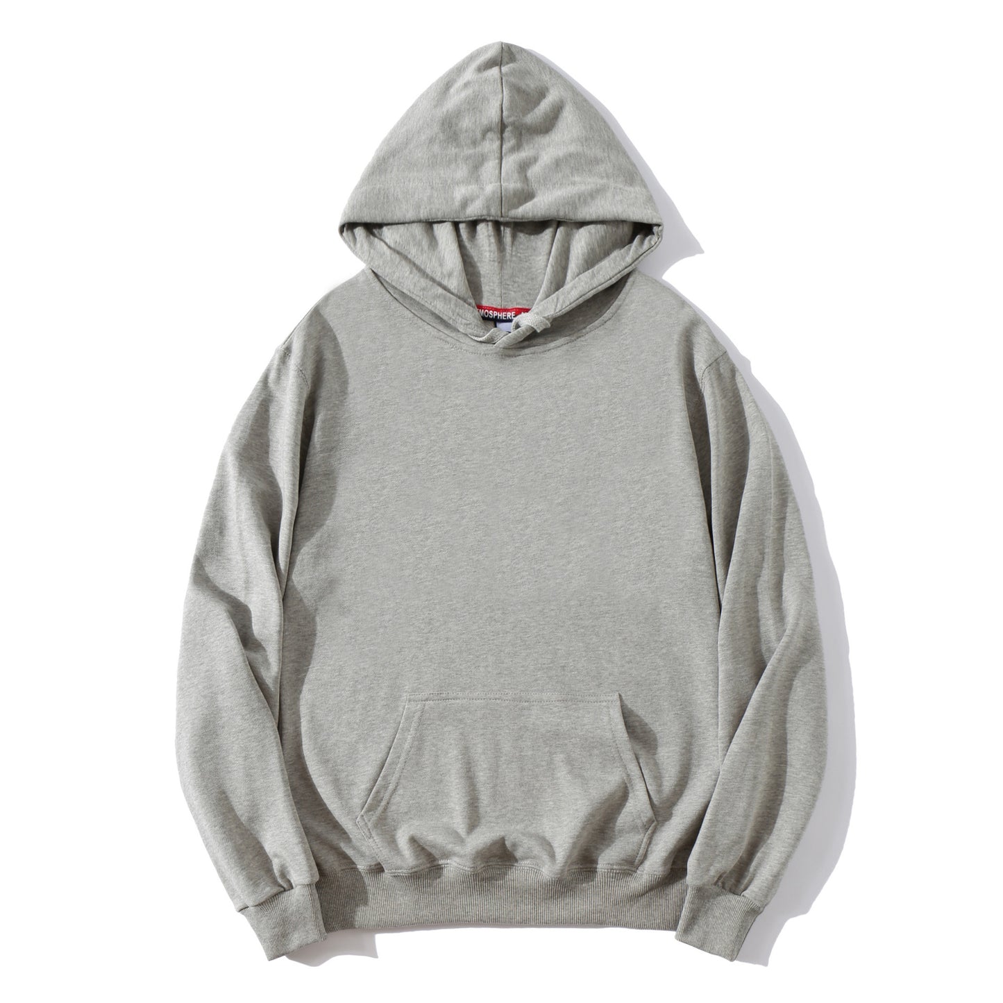 cotton hooded pullover sweater
