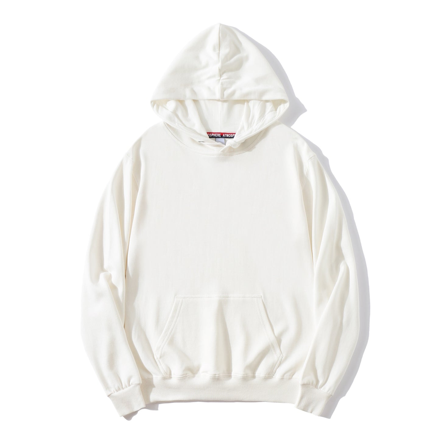 cotton hooded pullover sweater