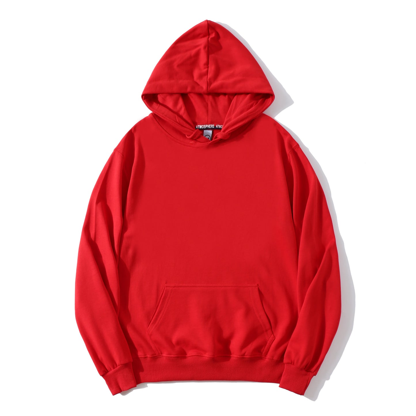 cotton hooded pullover sweater