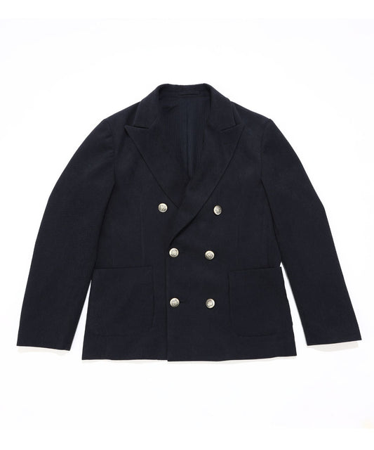 CORDUROY DOUBLE JACKET／NAVY