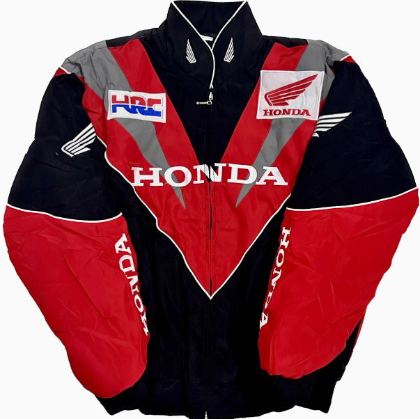 F1 racing suit, motorcycle cotton suit, American retro motorcycle riding suit, men's and women's cotton jacket, embroidered autumn and winter