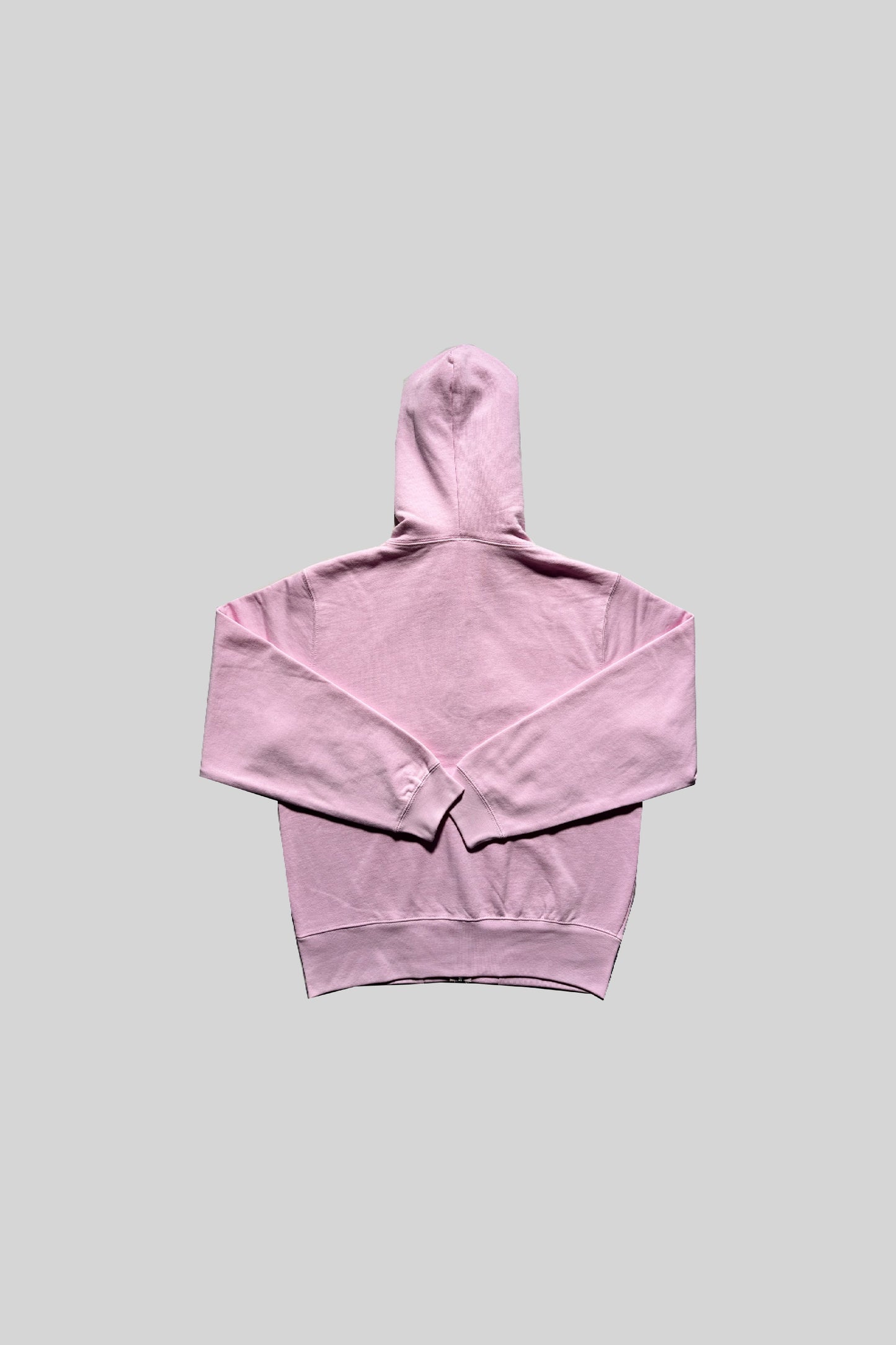 "A" LOGO ZIP-UP HOODIE(SPANGLE SILVER)