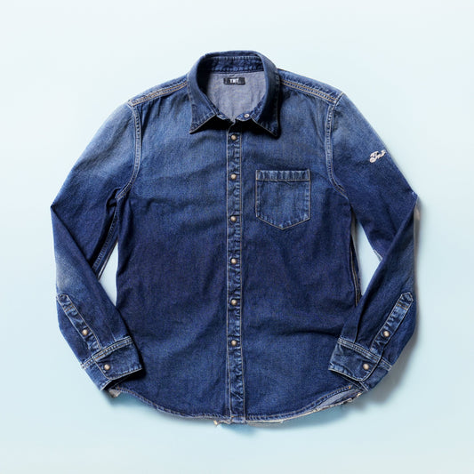 【10月限定価格】10oz DENIM SHIRTS（VINTAGE FINISH）