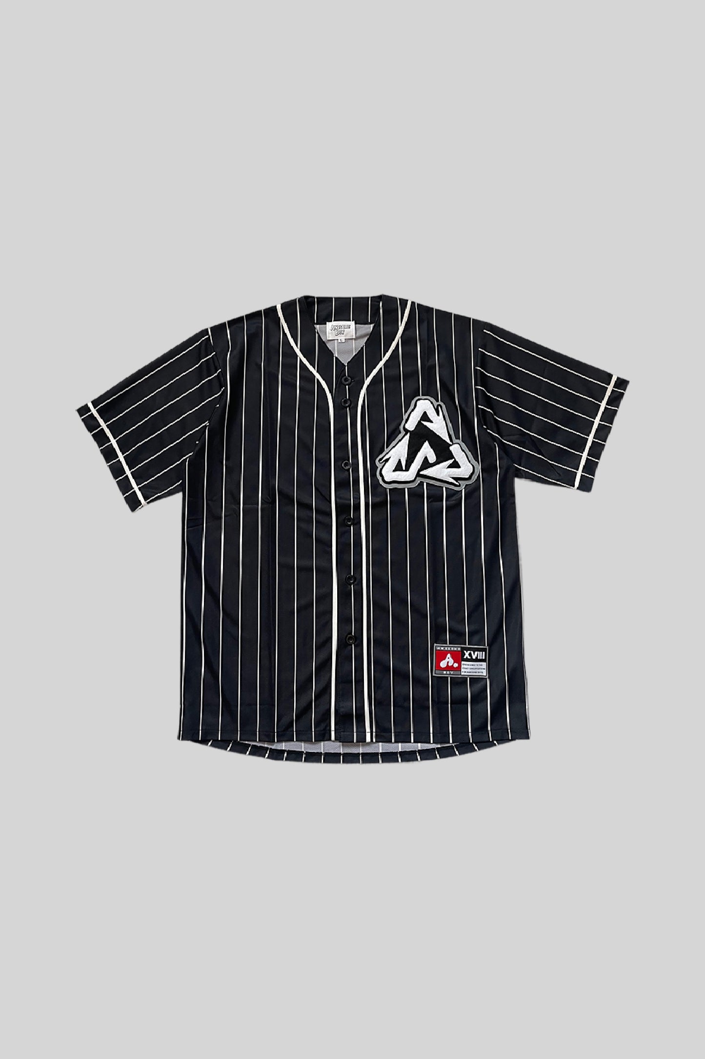 "RECYCLE" BASEBALL SHIRTS(BLACK)