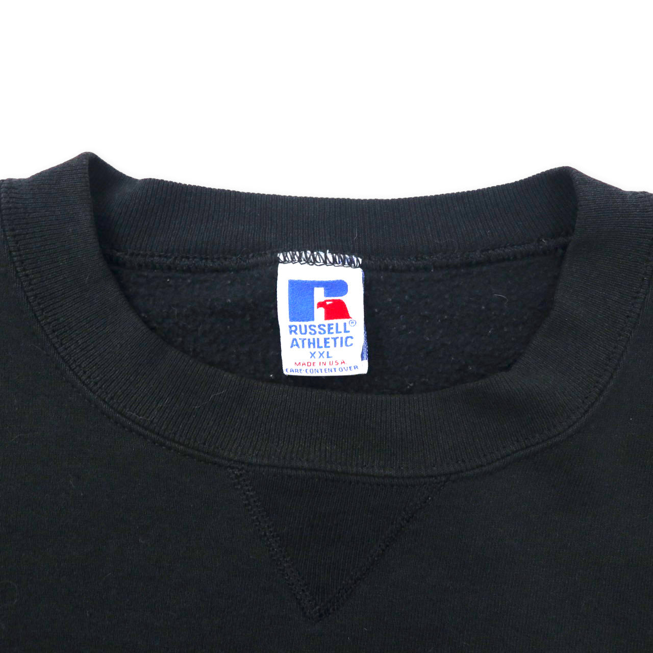 RUSSELL ATHLETIC USA製 90年代 NFL PANTHERS プリント スウェット XXL ブラック コットン パンサーズ ビッグサイズ