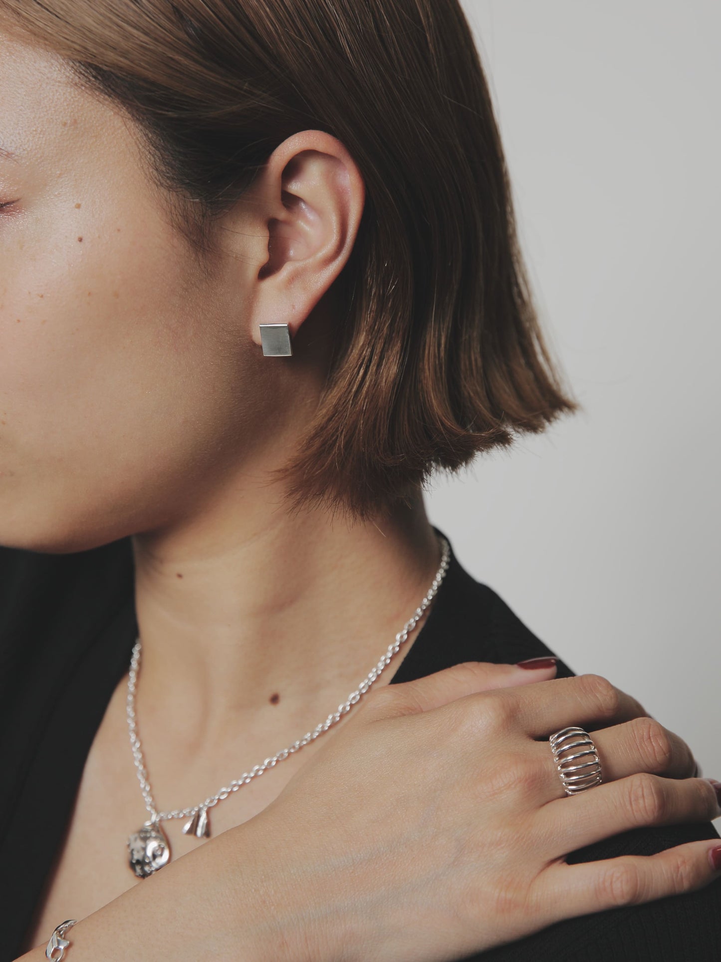 シルバー925 ピアス | 21-E-010