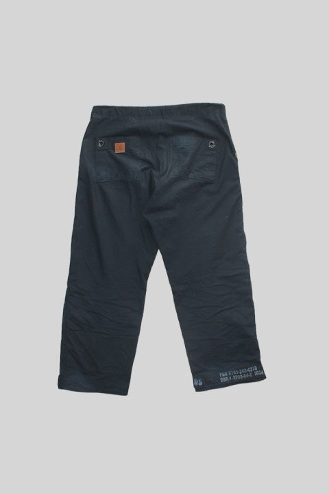 PANEL MARKER DOJO PANTS(BLACK)