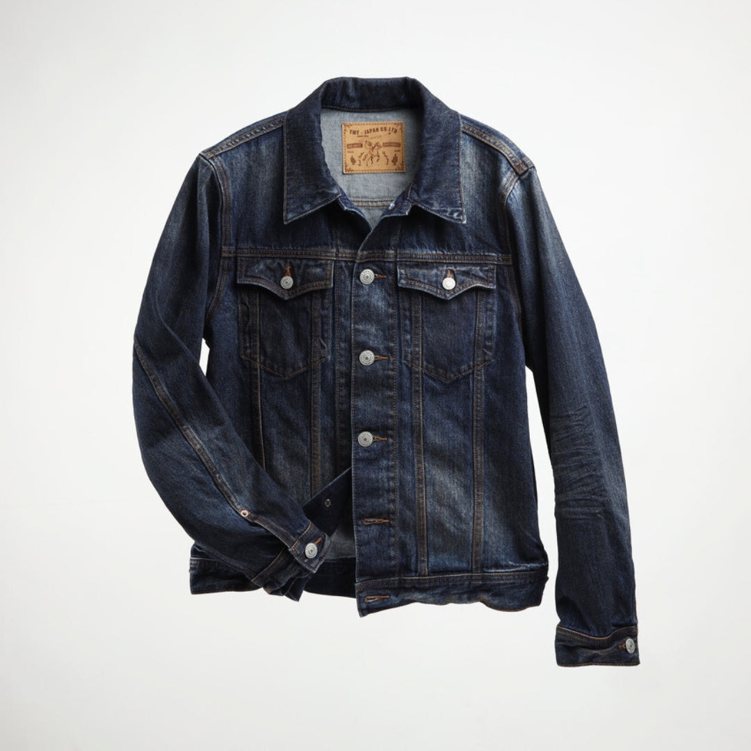 12oz SOFT DENIM TRUCKER JACKET／INDGO