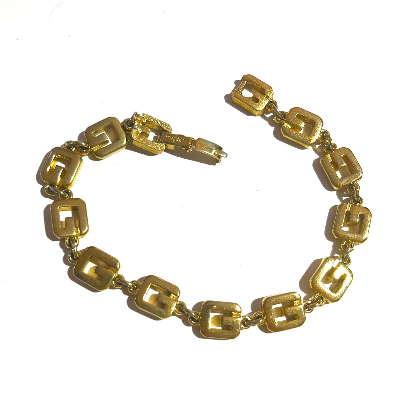 GIVENCHY ヴィンテージ ロゴ ブレスレット ゴールド