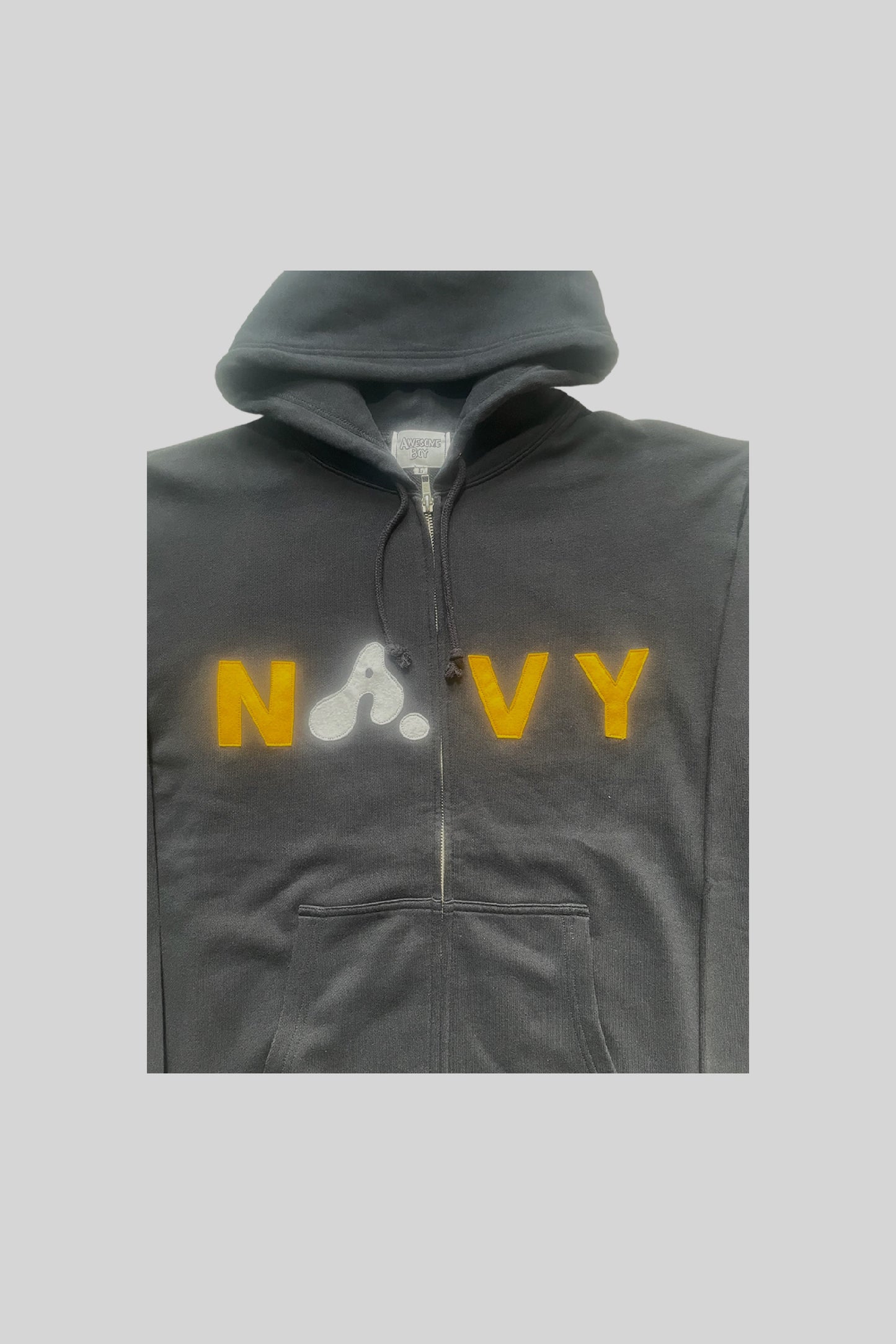 N"A"VY ZIP-UP HOODIE