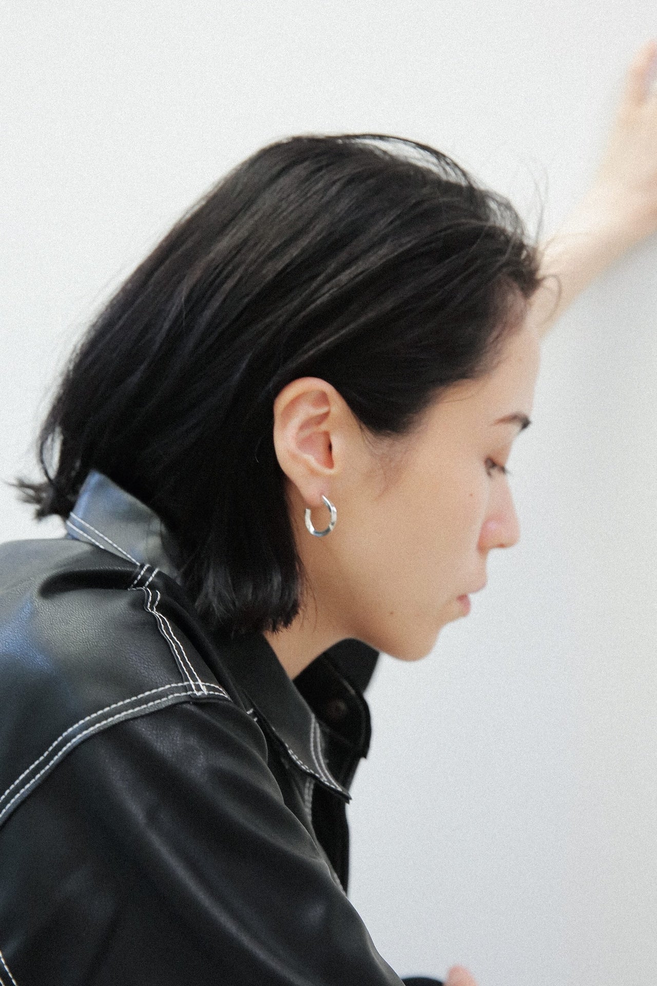 シルバー925 フープピアス | 22-E-019