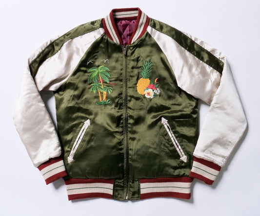 【10月限定価格】SOUVENIR JACKET（WORLD CHAMPION）／KHAKI