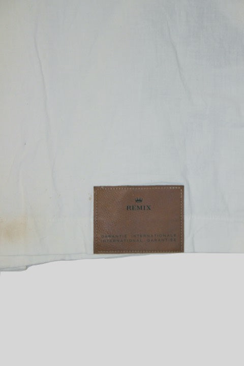 PANEL MARKER TRUCKER JACKET(WHITE)