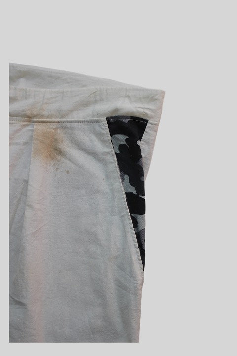 PANEL MARKER DOJO PANTS(WHITE)