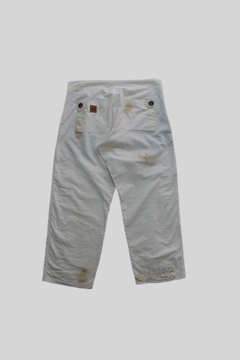 PANEL MARKER DOJO PANTS(WHITE)