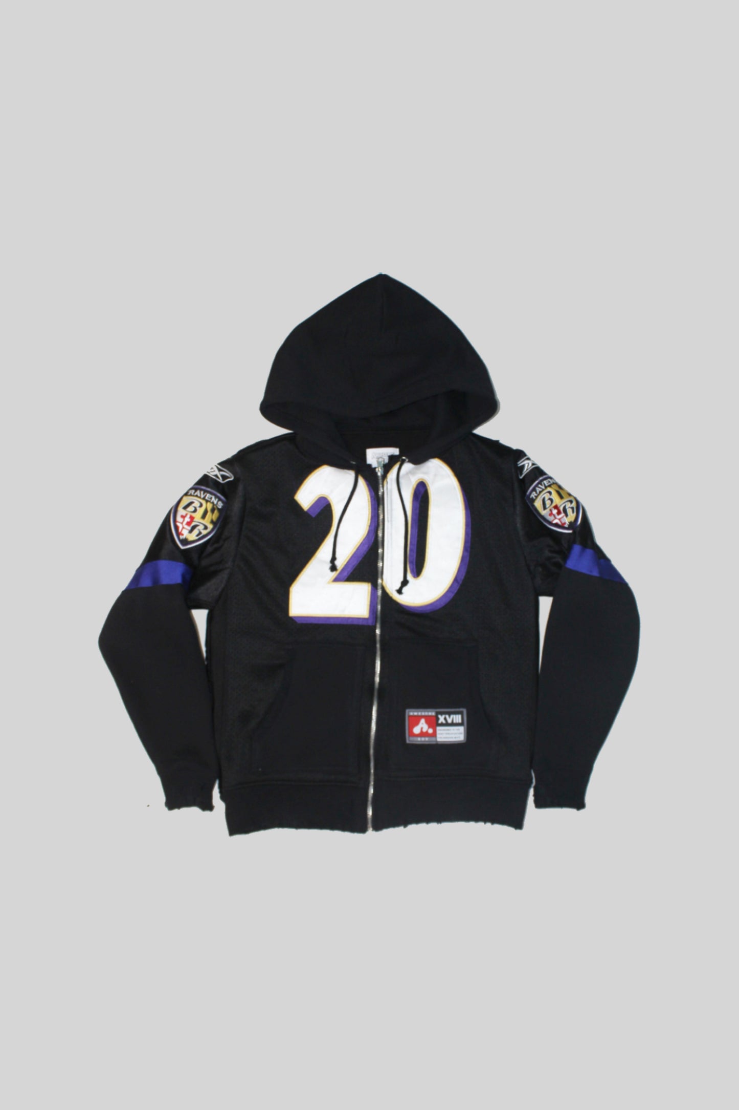 NFL ZIPUP HOODIE(BLACK)