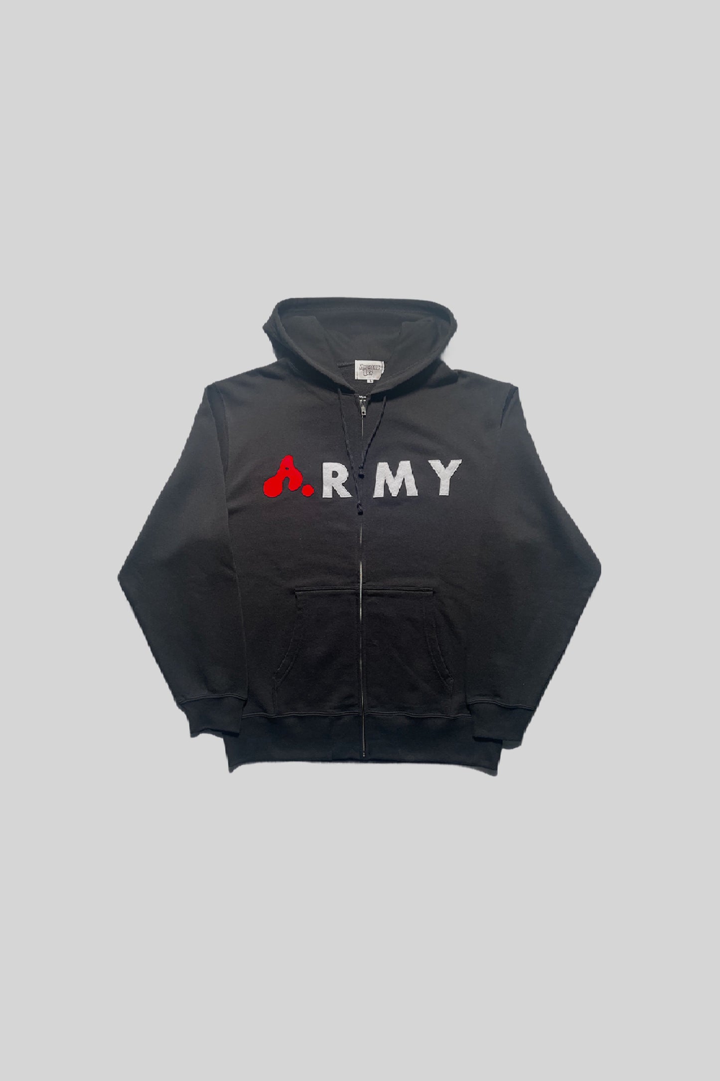 "A"RMY ZIP-UP HOODIE(part 2)