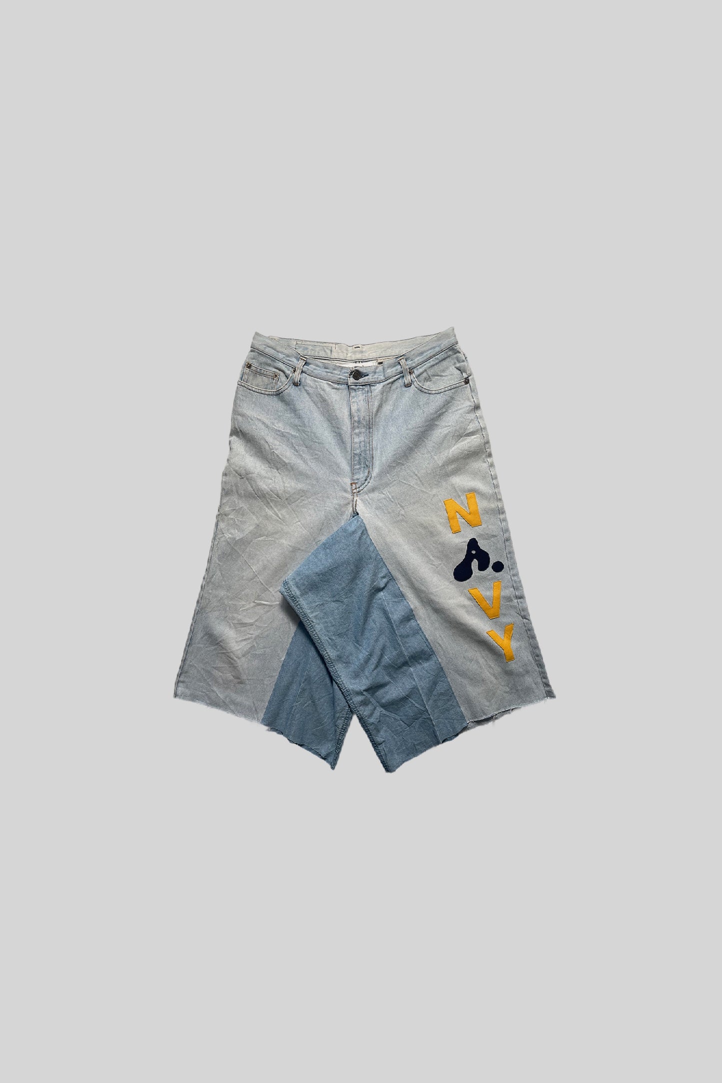 N"A"VY 3/4 BAGGY DENIM SHORTS (part 5)