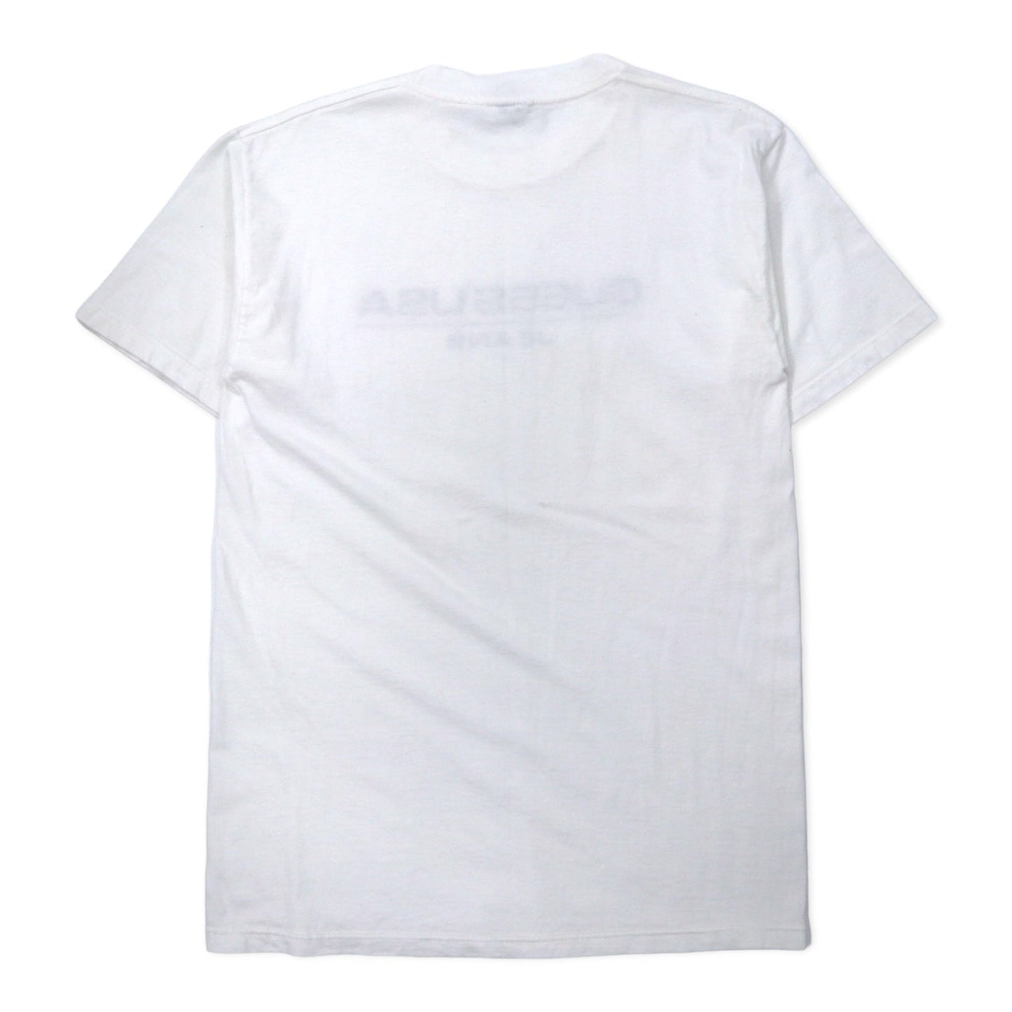 GUESS U.S.A. 90年代 ロゴプリント Tシャツ M ホワイト コットン メキシコ製