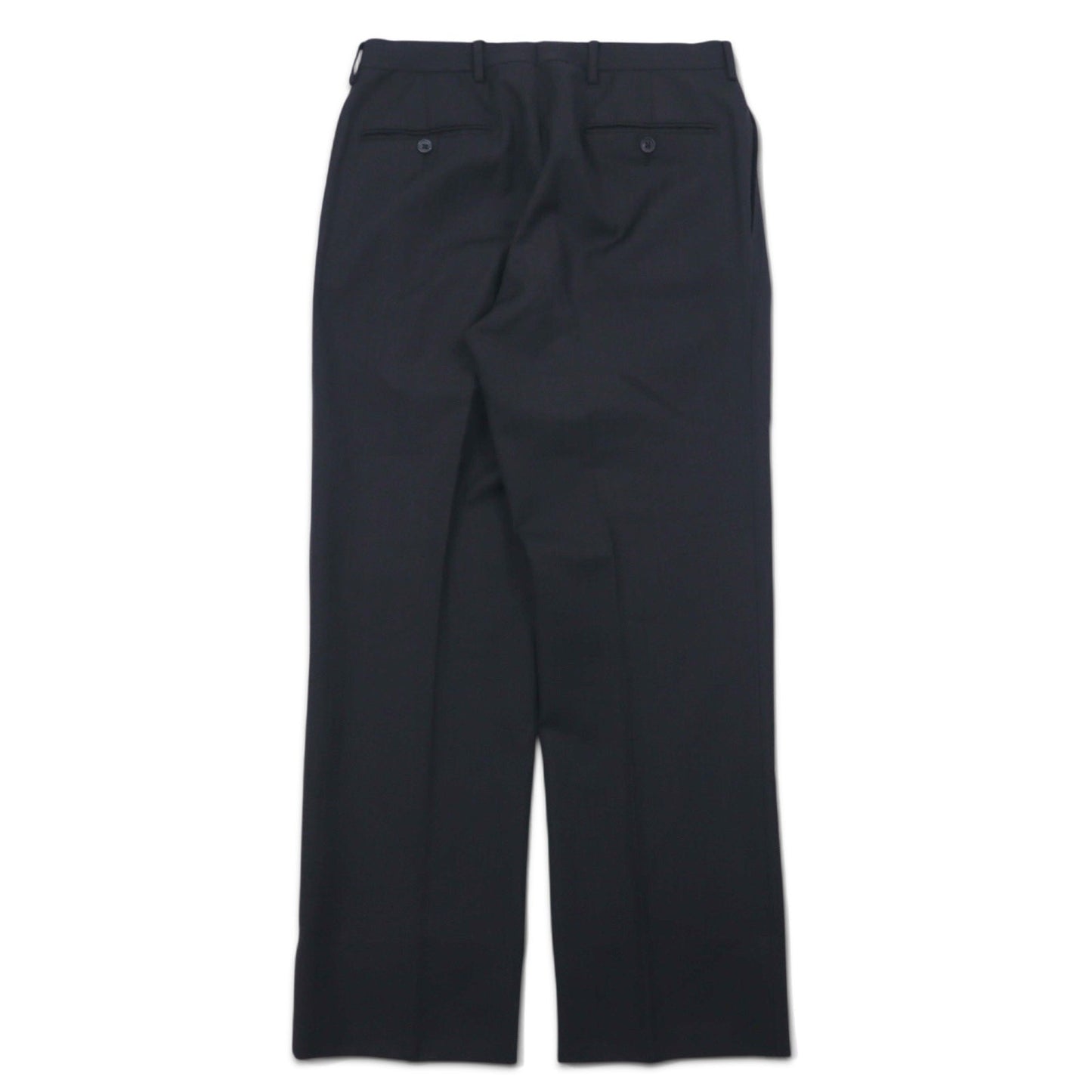 Polo by Ralph Lauren イタリア製 3B スーツ セットアップ L ブラック ウール シャドーストライプ