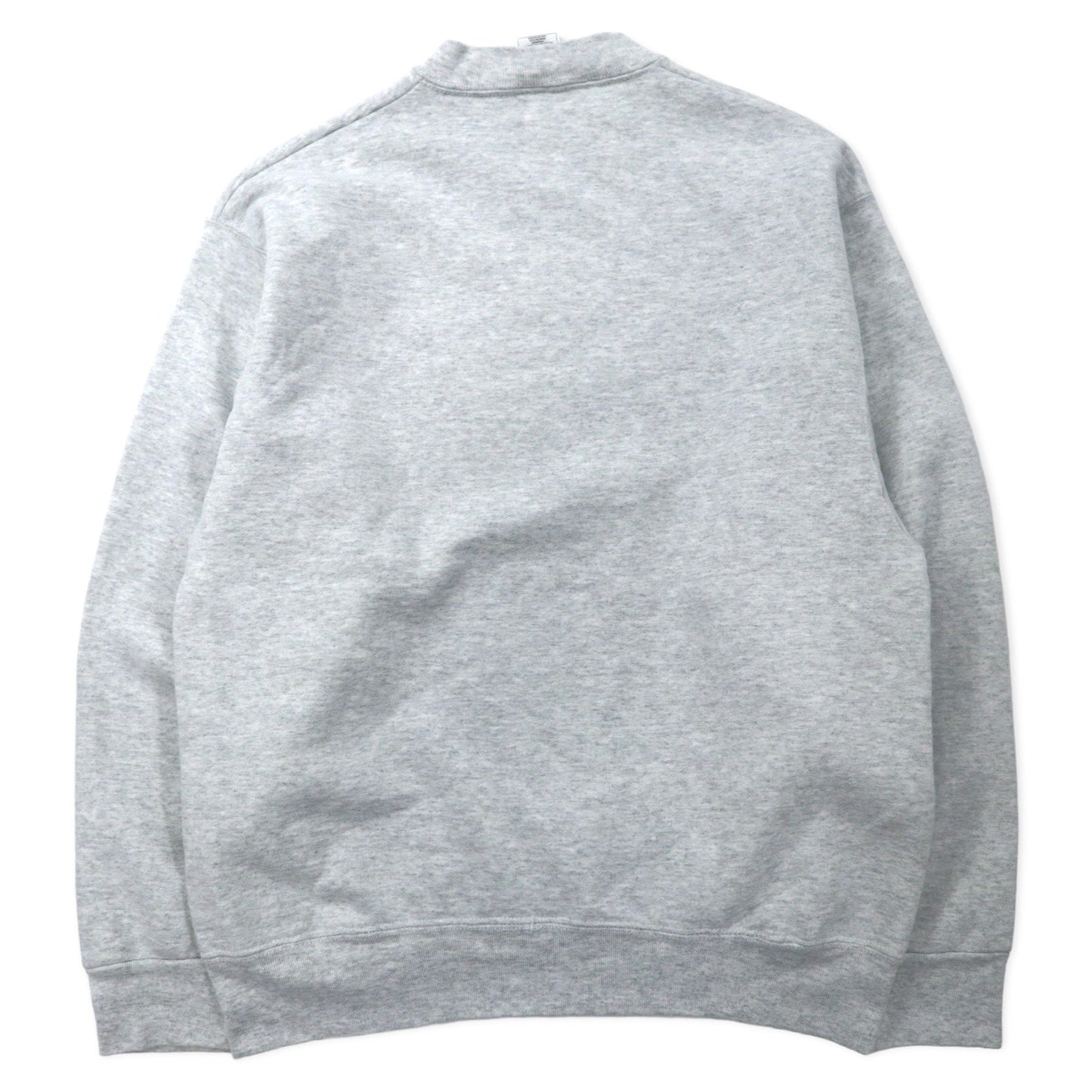 FRUIT OF THE LOOM USA製 90年代 SUPER COTTON ホッケー プリント スウェット M グレー コットン 裏起毛 CHASKA HOCKEY