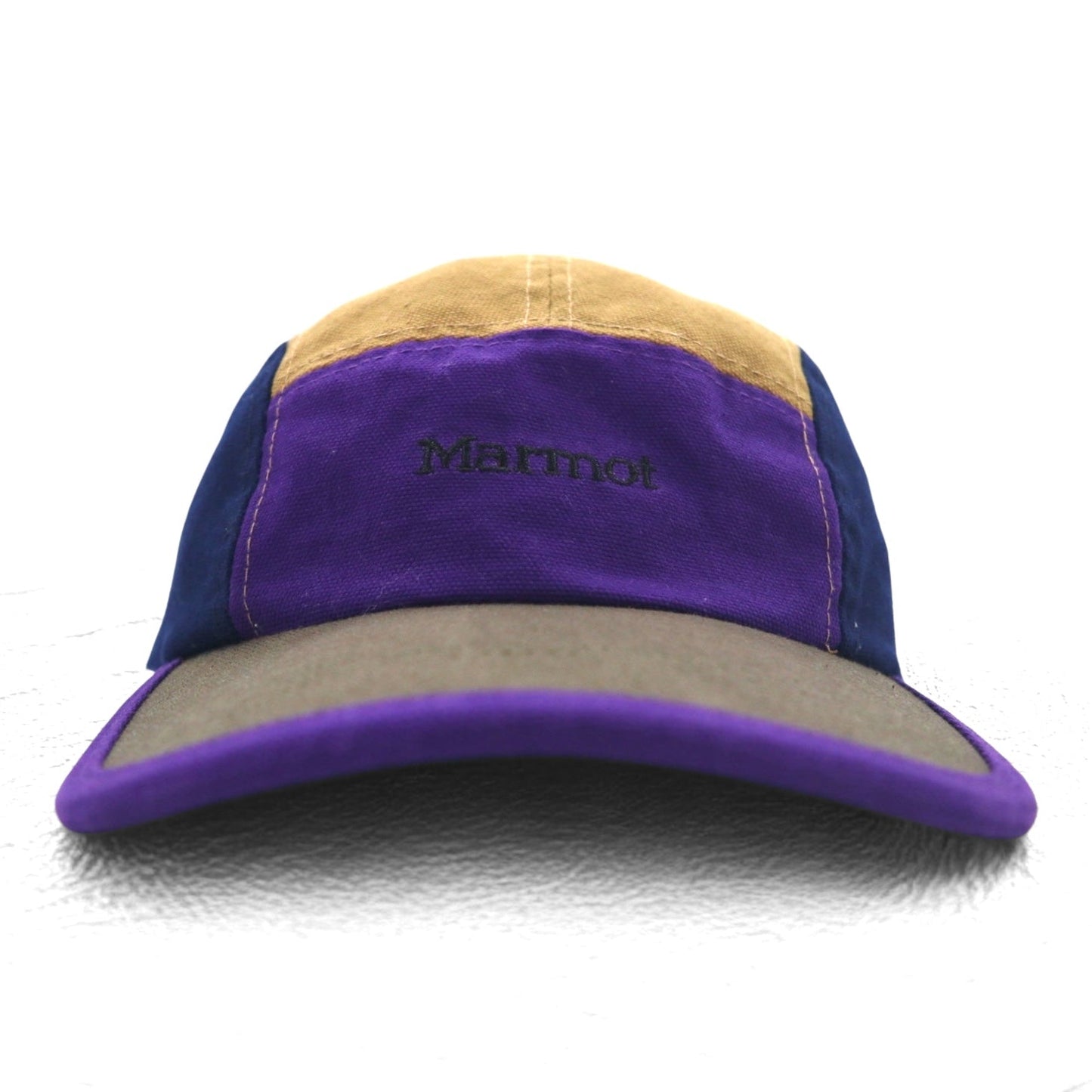 Marmot コットン ダック ジェットキャップ FREE ベルト マルチカラー カラーブロック T0AQJC36