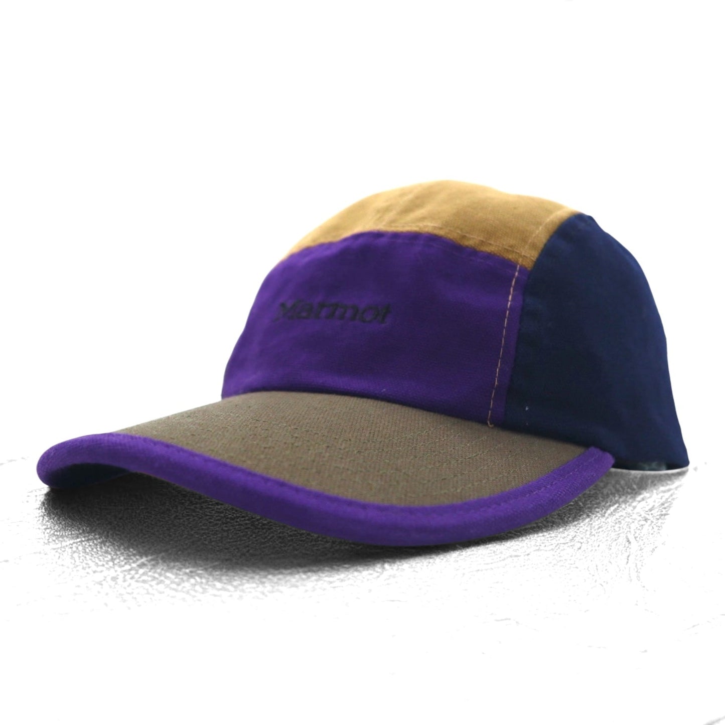 Marmot コットン ダック ジェットキャップ FREE ベルト マルチカラー カラーブロック T0AQJC36