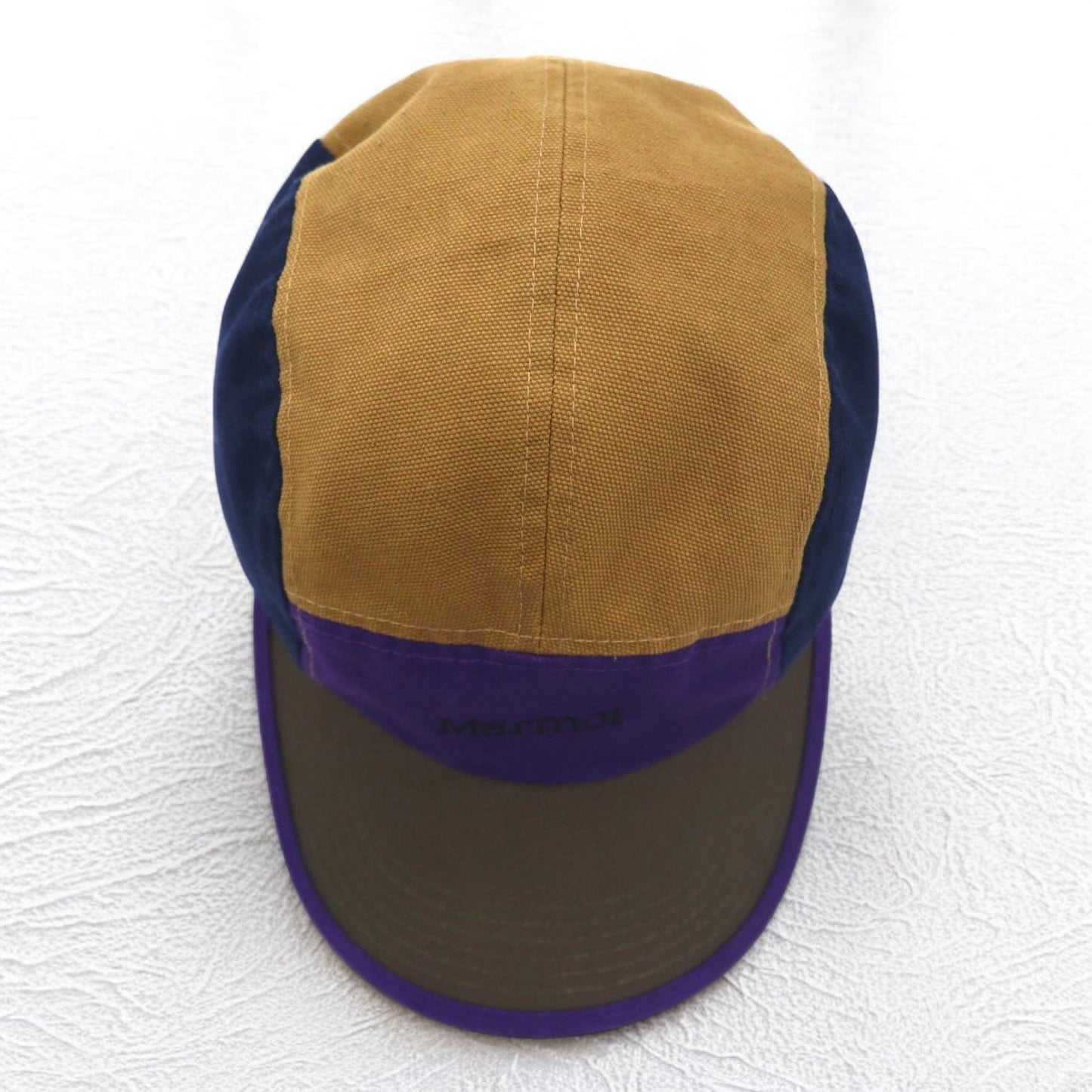 Marmot コットン ダック ジェットキャップ FREE ベルト マルチカラー カラーブロック T0AQJC36