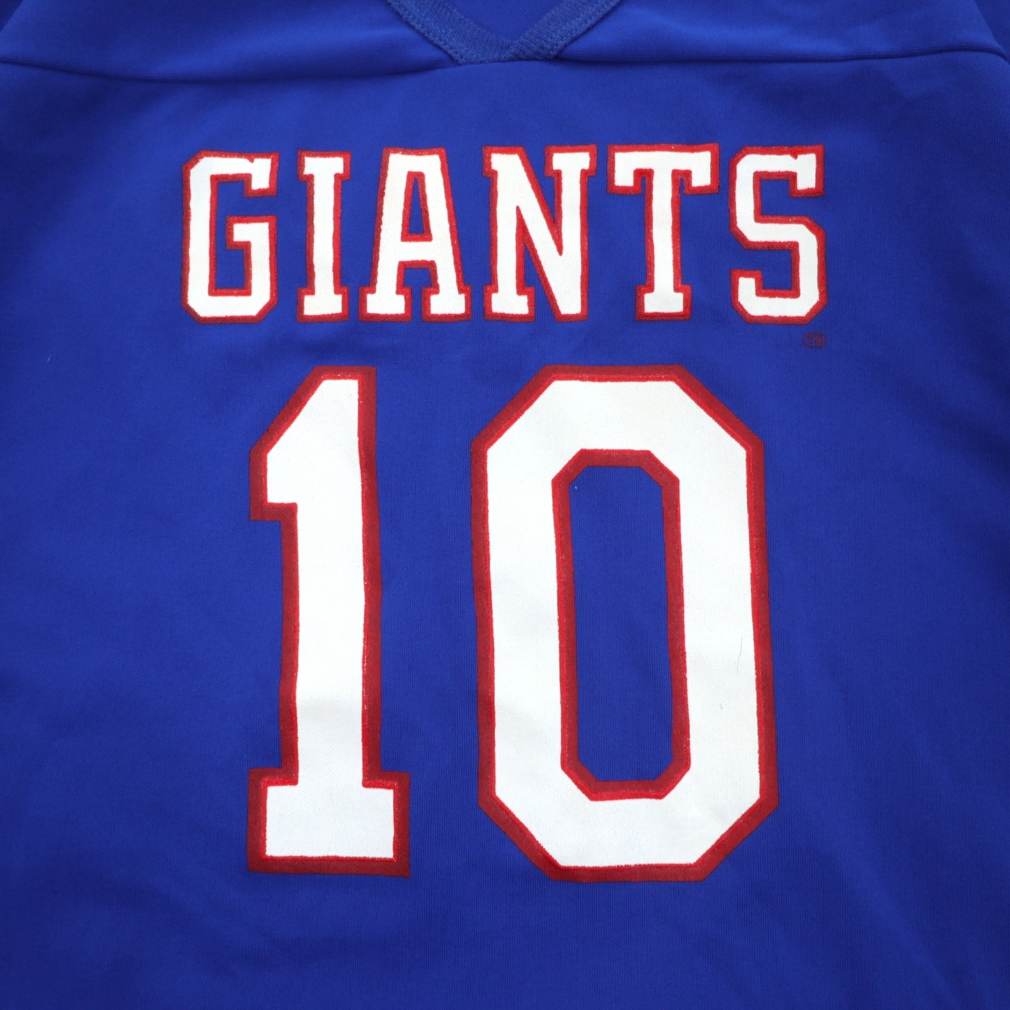 Rawlings 90年代 USA製 NFL フットボール ゲームシャツ Tシャツ XL ブルー GIANTS ナンバリング